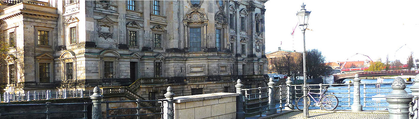 Historical building on brigde Berlin