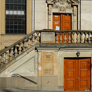 Stairs on historic building in Berlin