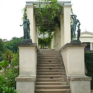 Castle Sans-Soucci detail Berlin-Potsdam