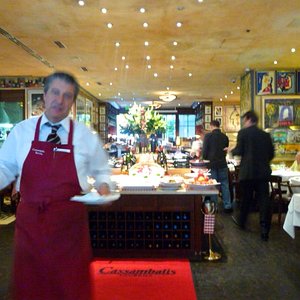 Fashionable Cassambalis celebrity restaurant location Berlin