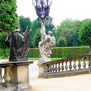 Historic park location with sculpture Berlin