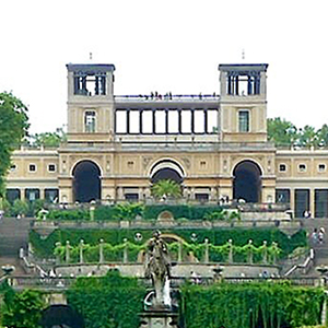 Palace Sanssouci park near Berlin