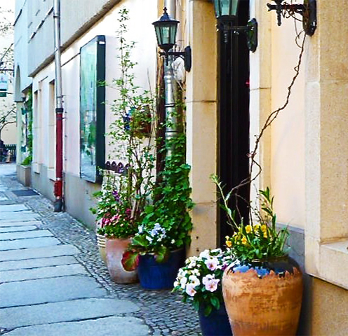 Flower shop village street Berlin