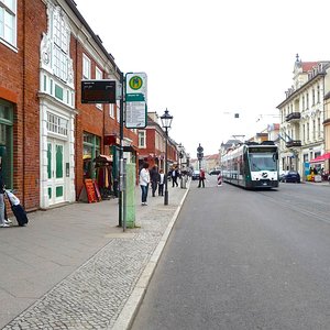 Small town streetcar Berlin-Potsdam